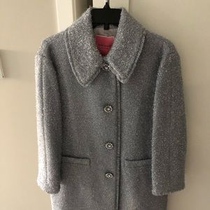 Kate Spade Tinsel Tweed Coat 